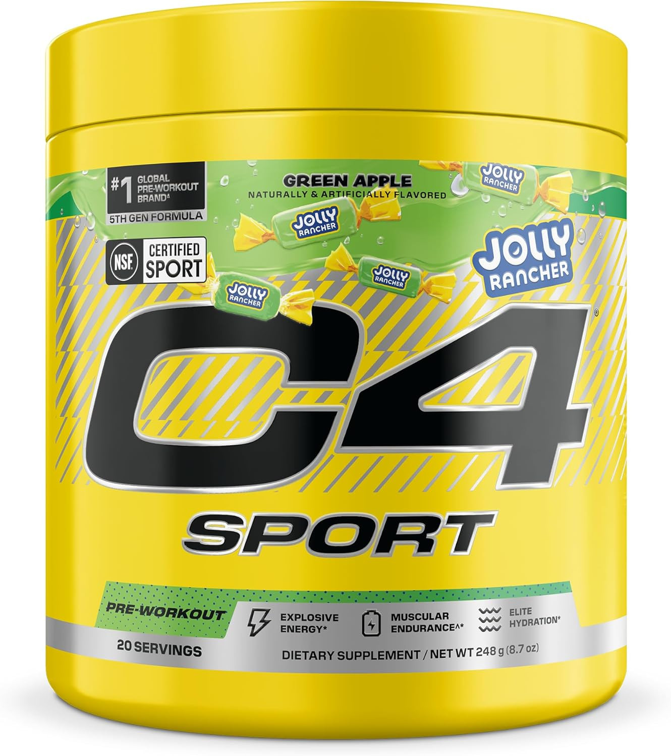 Pre Workout Powder – NSF Certified for Sport – Elite Hydration – Electrolytes an