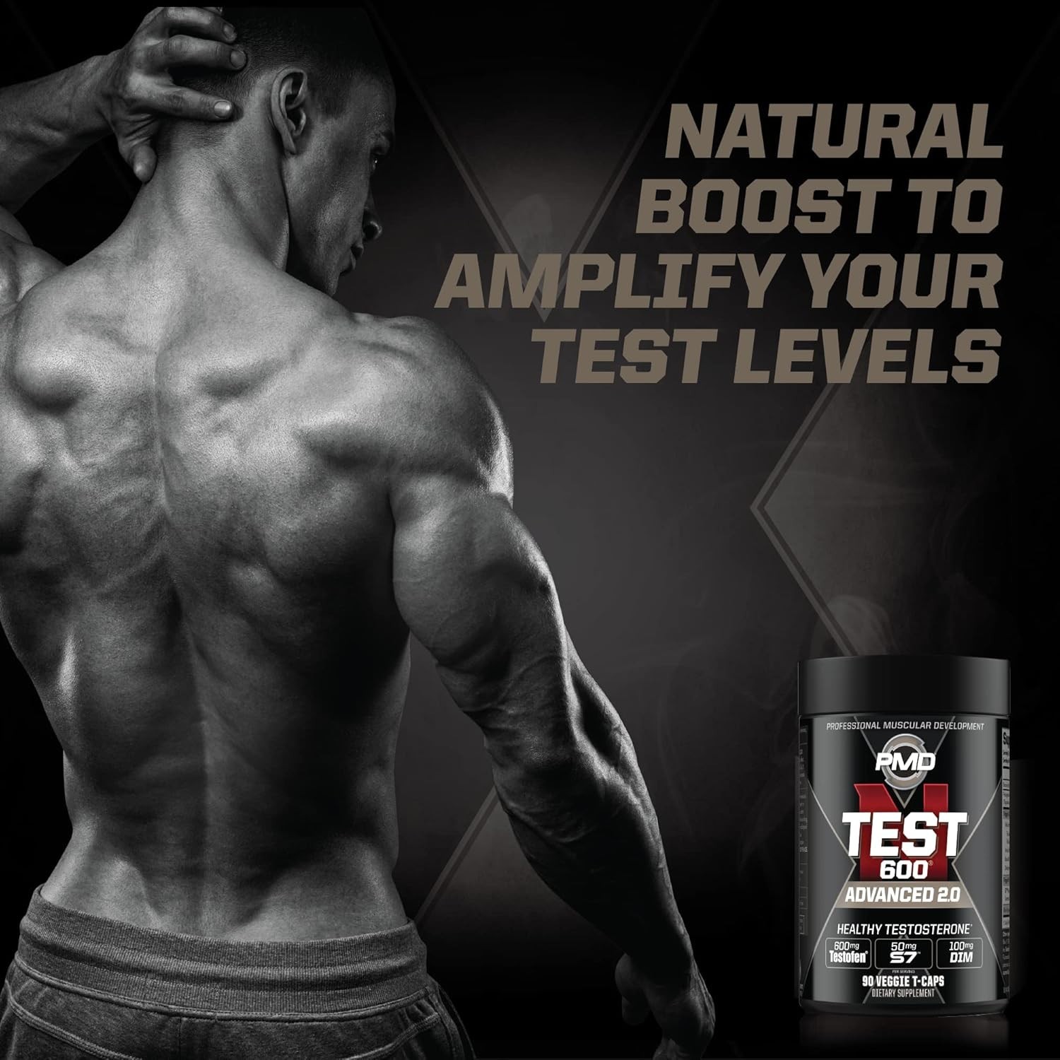 PMD N-Test 600 Advanced 2.0 (90 Veggie Caps) EXP: 12/2026