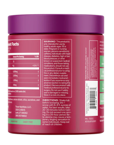 Oath Pre-Workout Sport Appleberry Orchard 25 servings Best by:9/26/2026