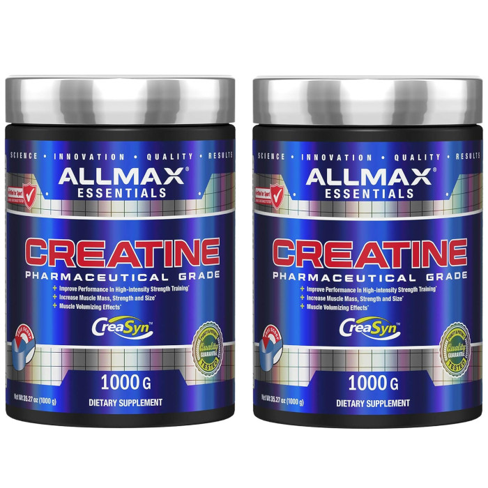 Allmax Nutrition Creatine – Pharmaceutical Grade 1000 Grams Each (Pack of 2)