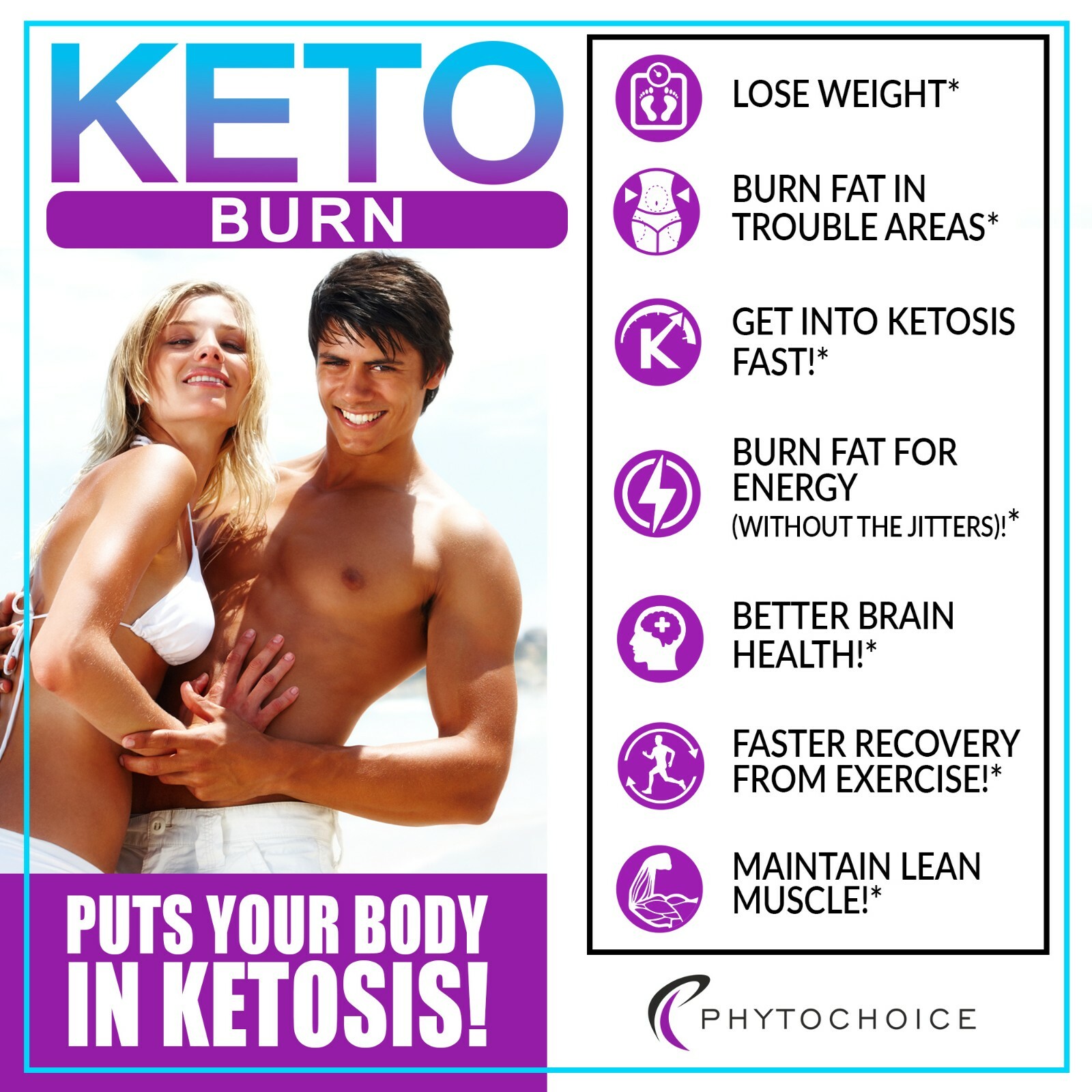 Keto Diet Pills Weight Loss Best Fat Burner for Women & Men Appetite Suppressant