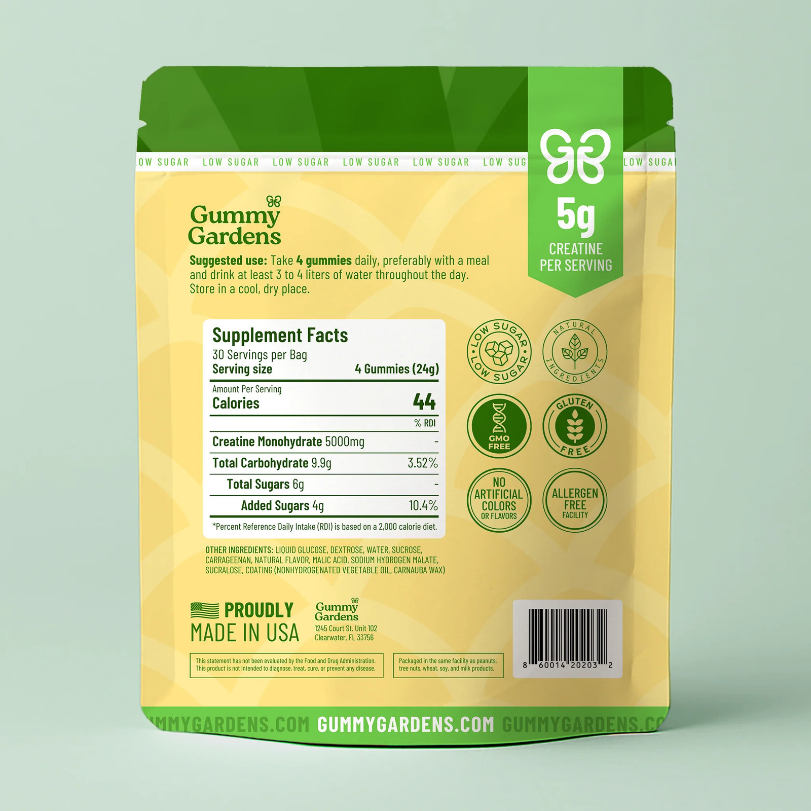 Creatine Gummies for Muscle Recovery & Focus
