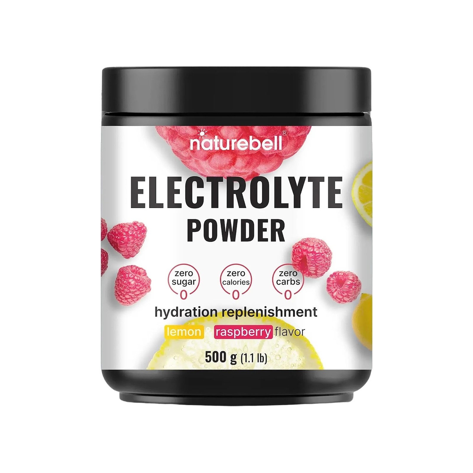 NatureBell Electrolytes Powder – 500 g – Hydration 1 Ounce (Pack of 1)