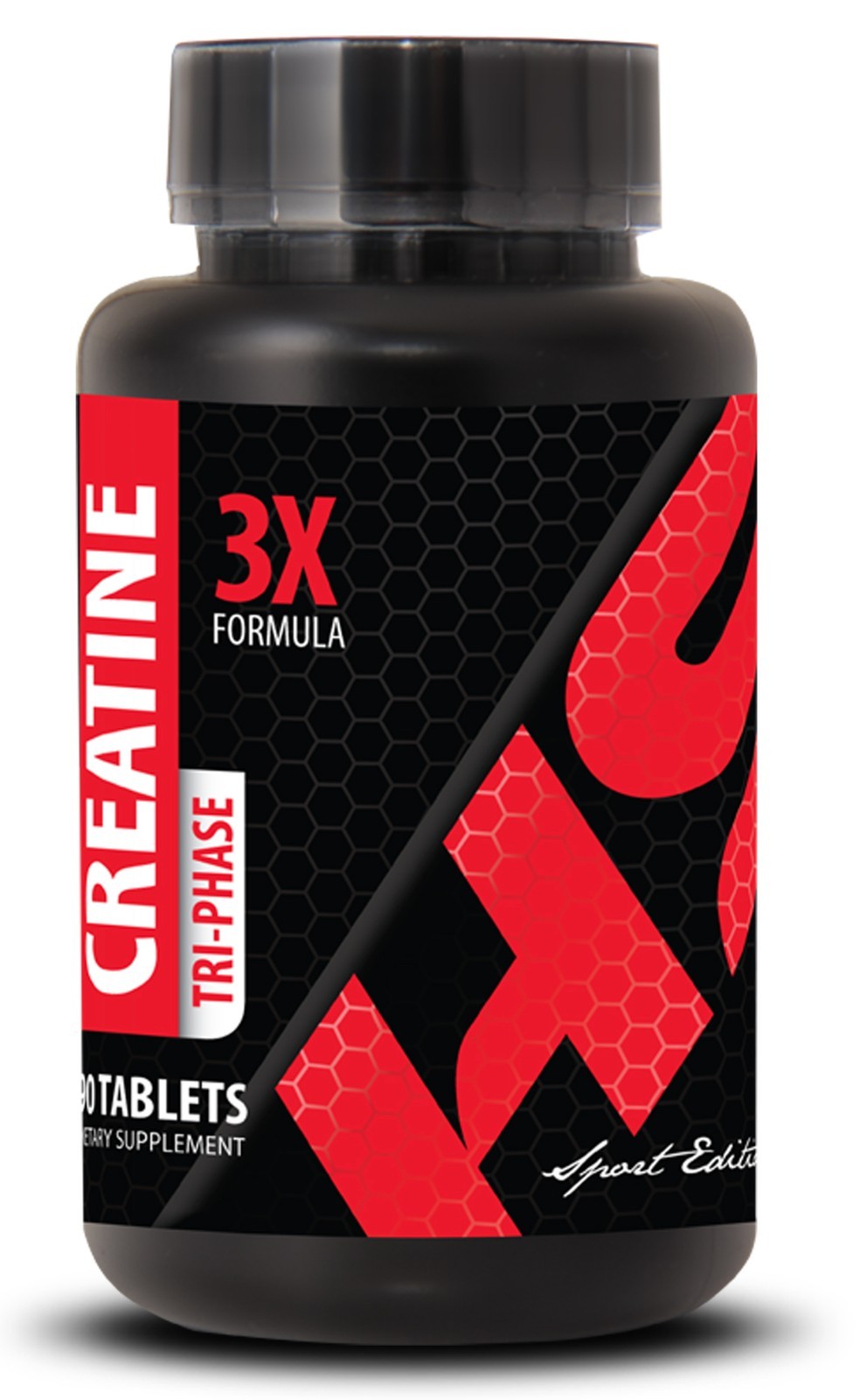 Tri-Phase Creatine 5000mg Monohydrate, Phosphate, Pyruvate (1 Bottle 90 Tablets)