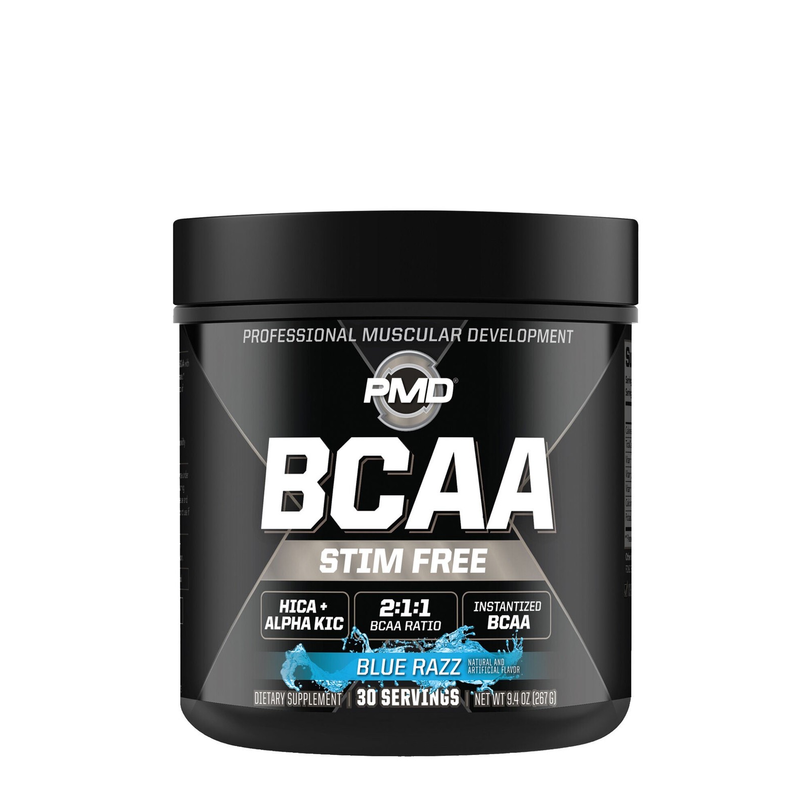 PMD® BCAA Stim Free – Blue Razz (30 Servings)