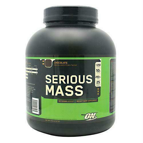 Optimum Nutrition Serious Mass Banana Flavored Protein Powder – 6lbs