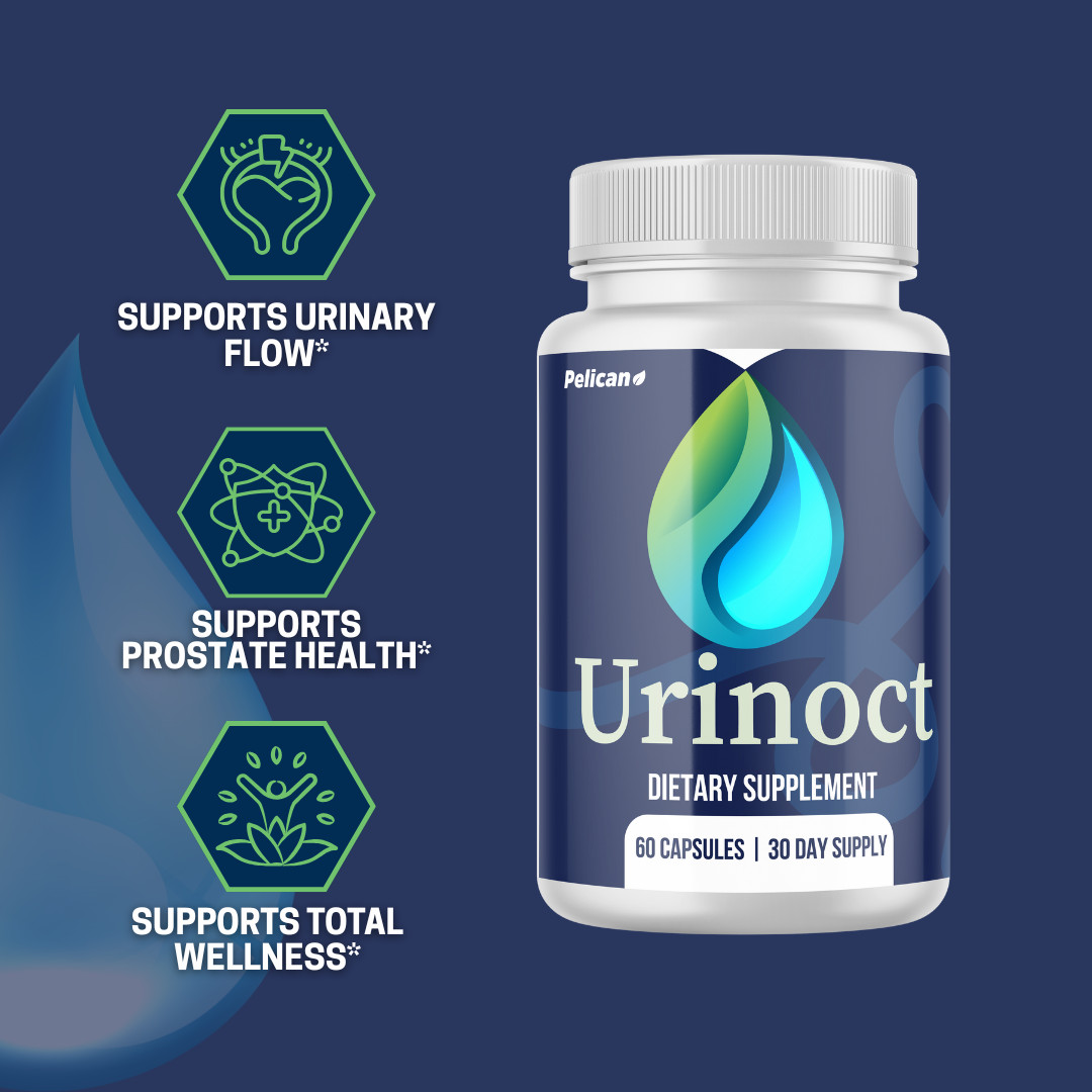 Urinoct – Prostate Support- 5 Bottles- 300 Capsules
