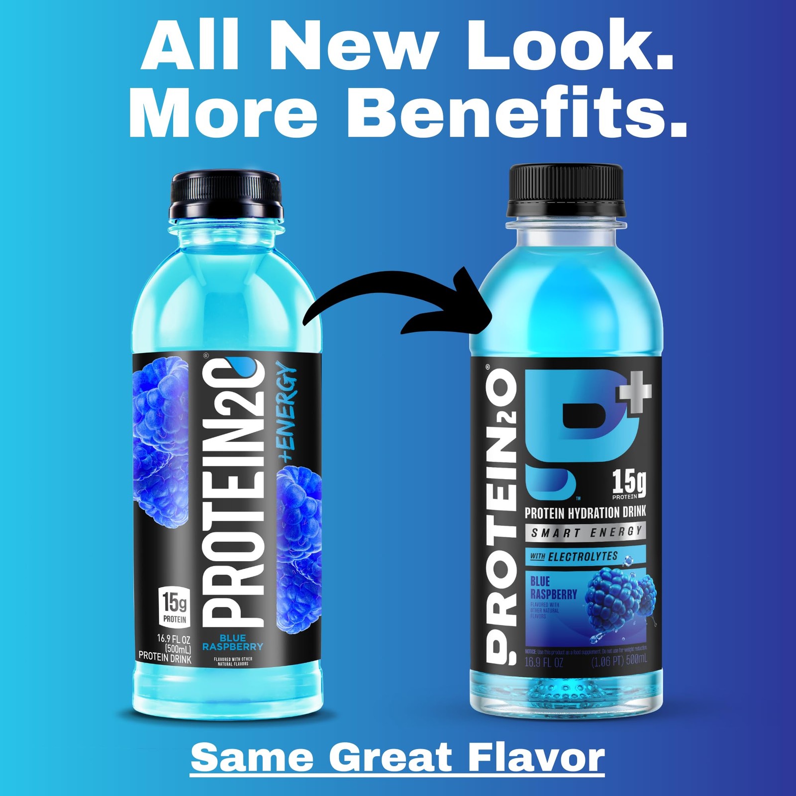 Protein2o 15g Whey Protein Isolate Hydration Drink 16.9 Fl Oz (Pack of 12)