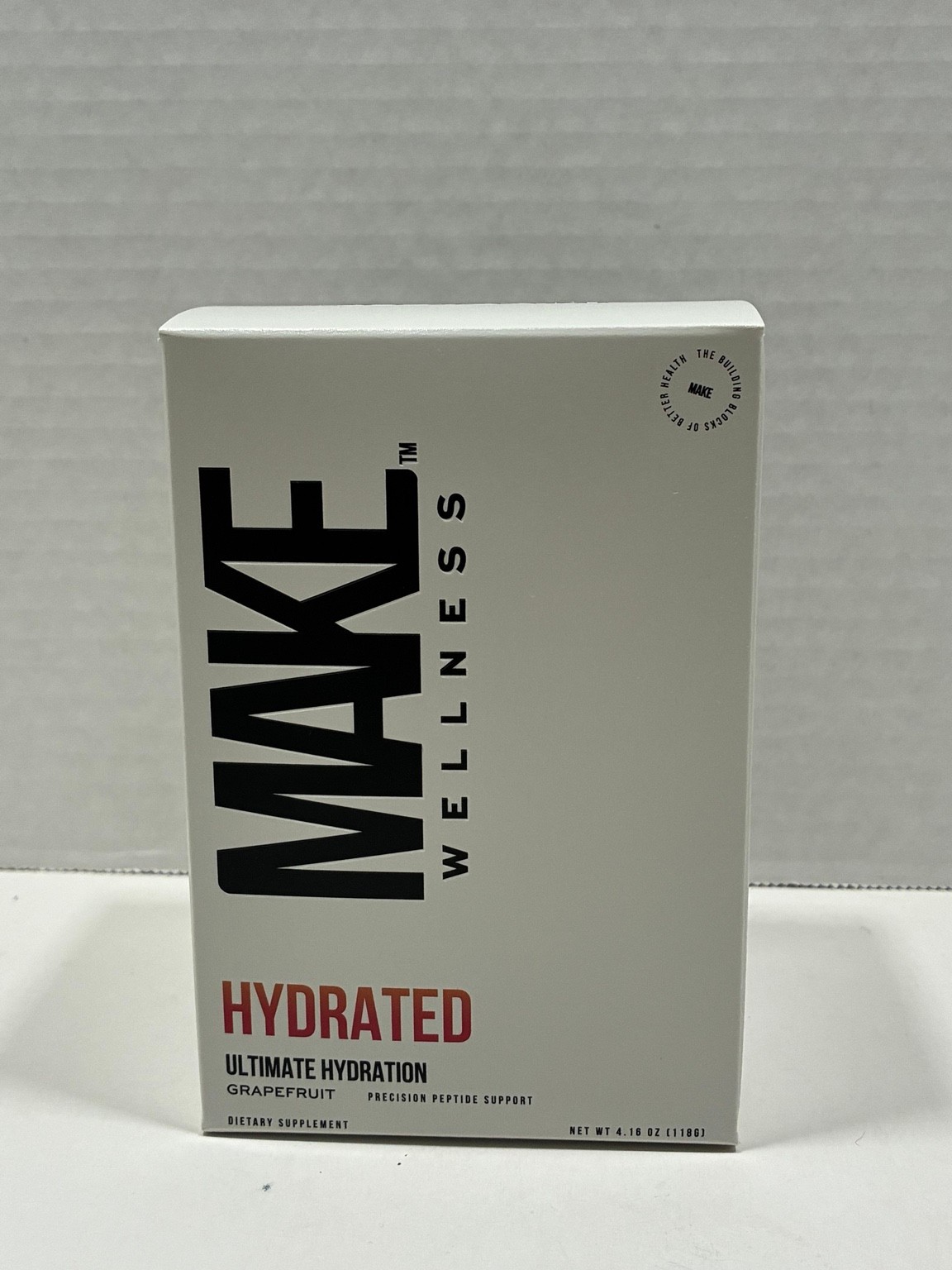 Make Wellness Hydrated Grapefruit Hydration & Electrolyte Drink Mix 30 Sachets