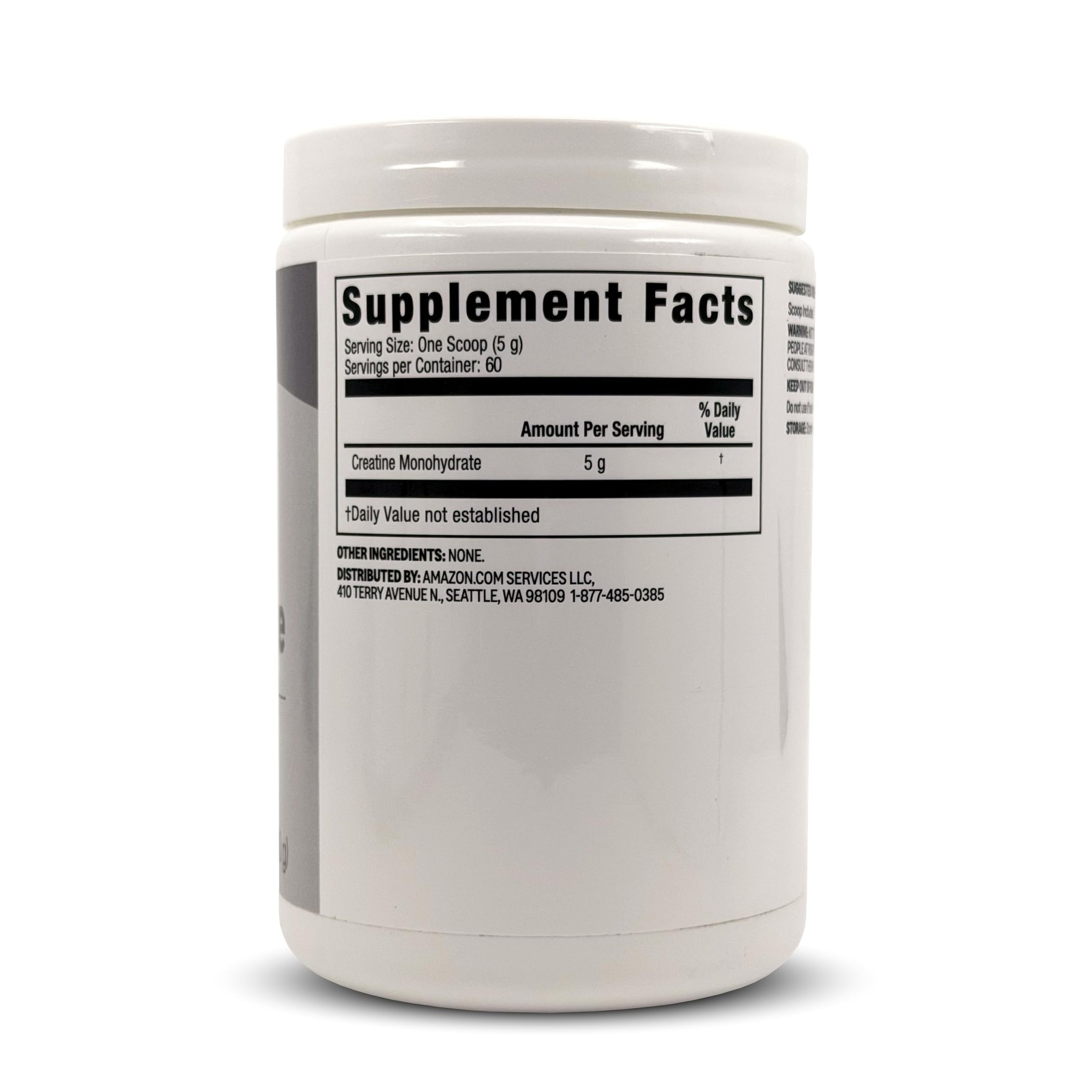 Amazon Basics Creatine Monohydrate Powder, 10.58 oz, Ounce (Pack of 1)