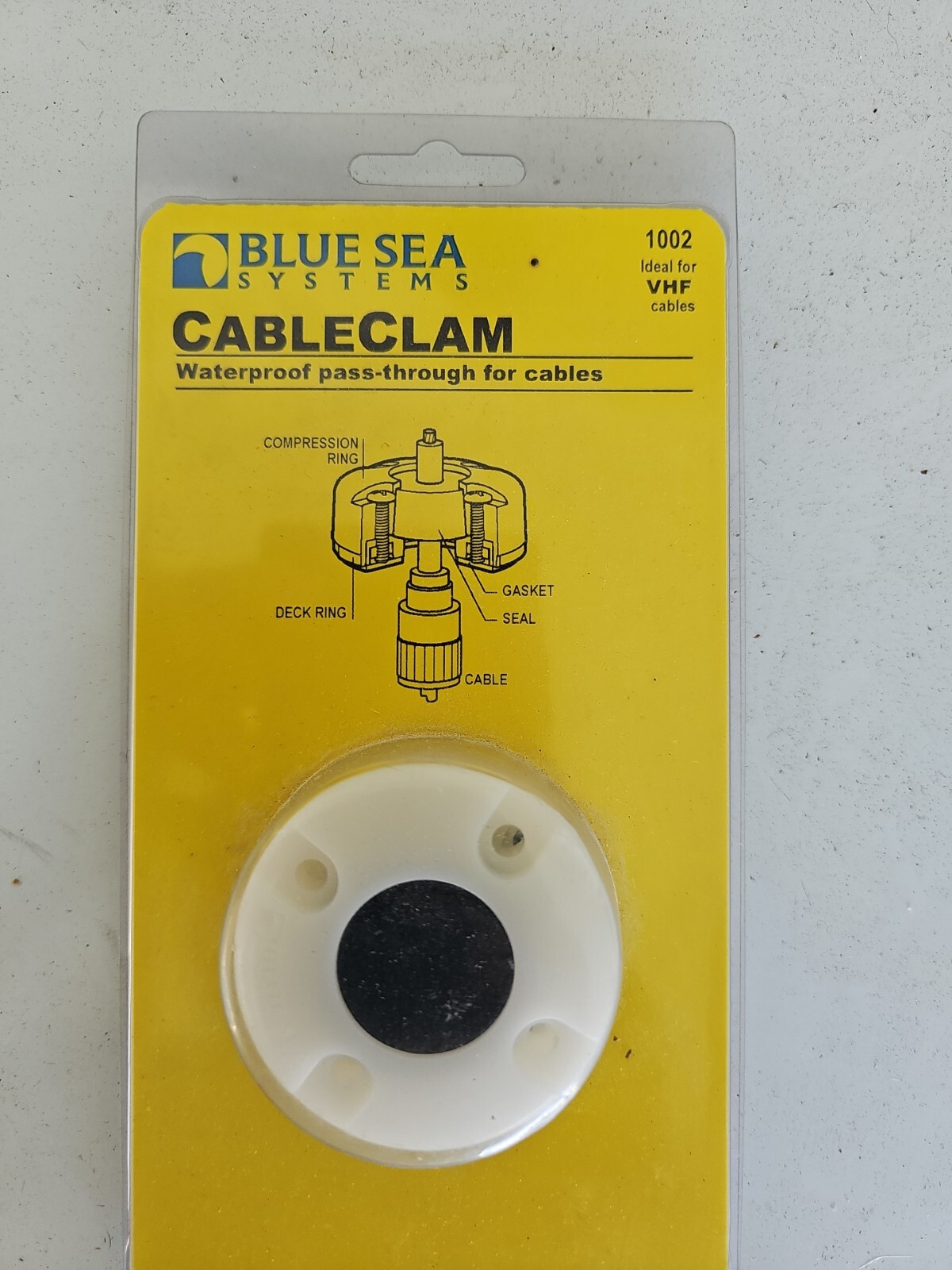 Blue Sea – 1002-BSS CableClam .825 in (1EA)