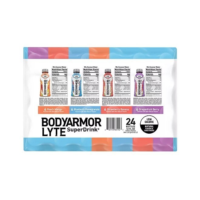 BODYARMOR LYTE Sports Drink Variety Pack (12 fl. oz., 24 pk.)