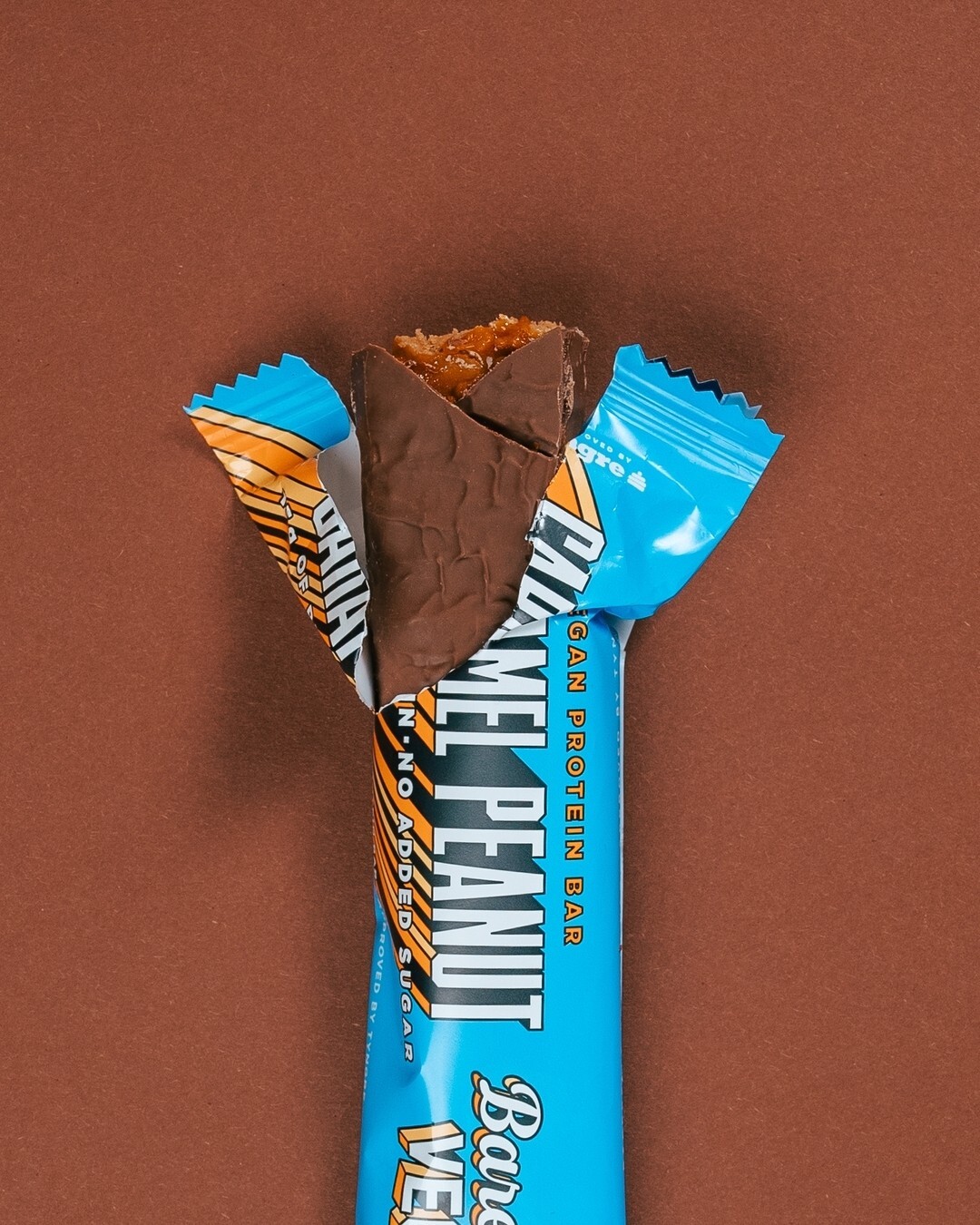 Barebells Vegan Caramel Peanut snack, no added sugar, 12 protein bar, ✅