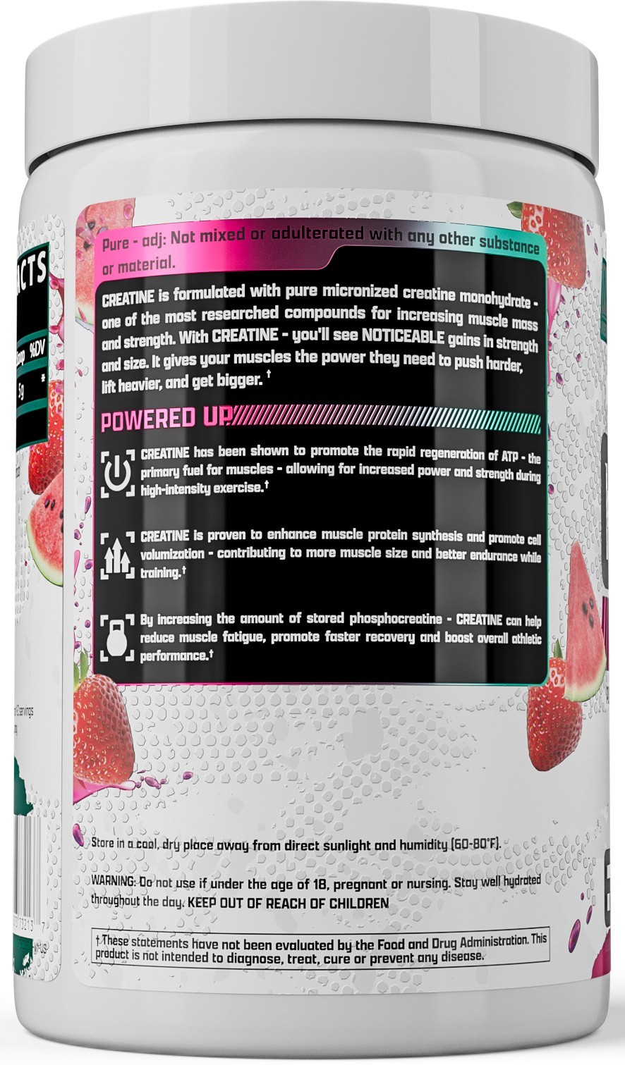 Nutrex Flavored CREATINE Monohydrate Powder Micronized For Men & Women 60 Svgs