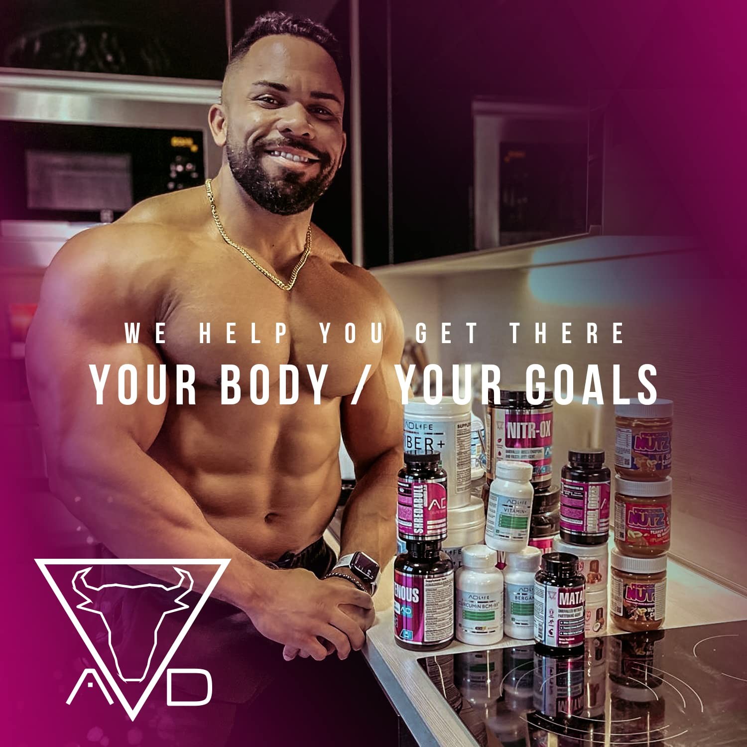 Project AD Matador Muscle Builder 60 Caps Muscle Pump Growth Energy Supplement