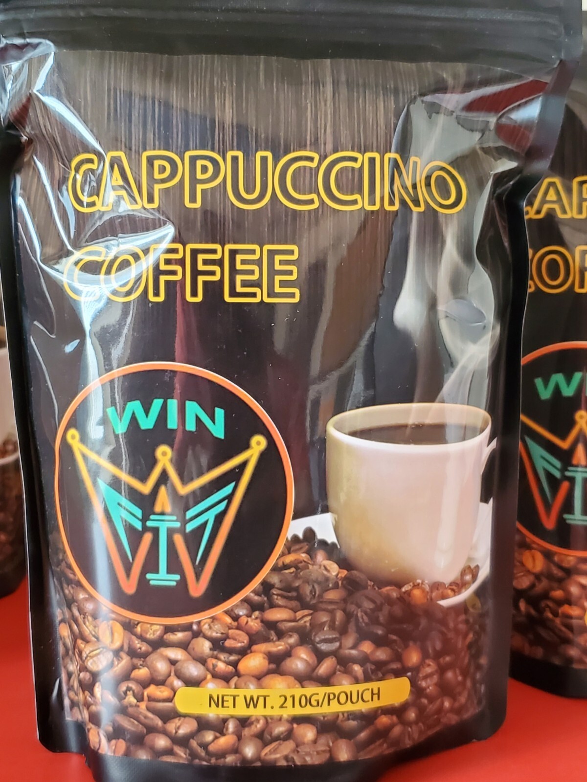 Cappuccino OR Mocha Coffee Ganoderma Mushroom, 1 Package 10 Sackets. Anxiety