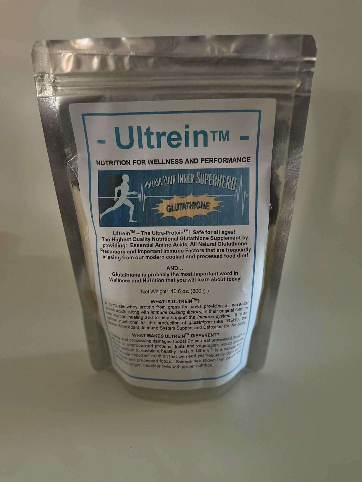 ULTREIN, Natural Whey Protein, Build Your Immune System fight viruses, flu etc