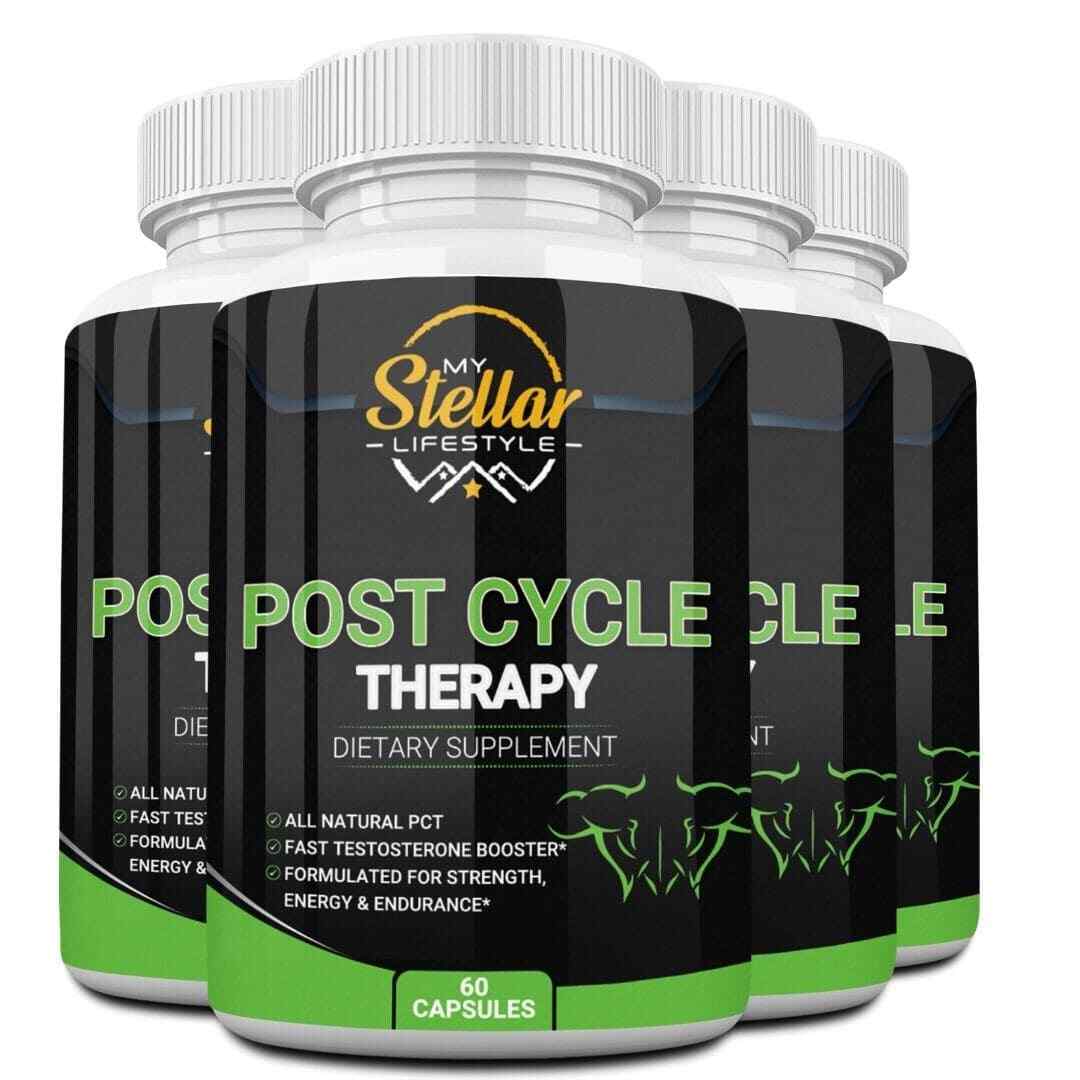4 Bottles Post Cycle Therapy by My Stellar Lifestyle – 60 Capsules x4