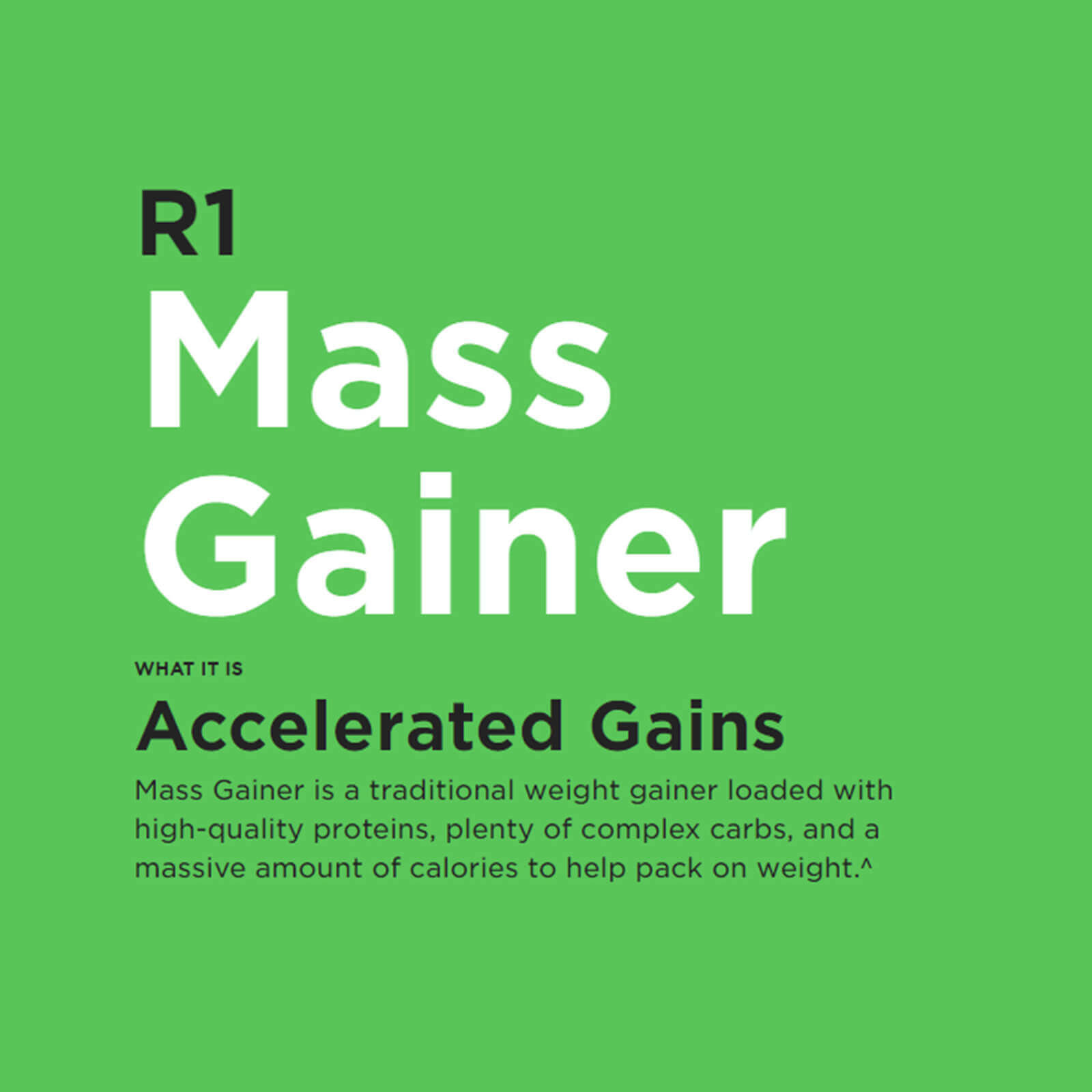 RULE 1 Mass Gainer 16 serv Cookies Creme Mass Weight Gainer 11.29lb