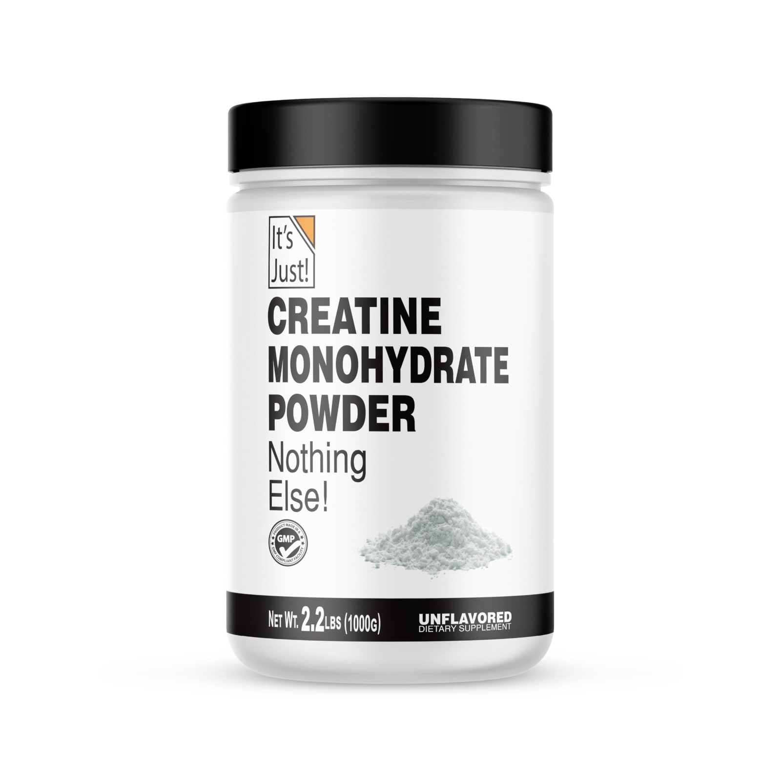 Pure Creatine Monohydrate Powder – 1000g, 5g Serving, Lab Tested, Unflavored