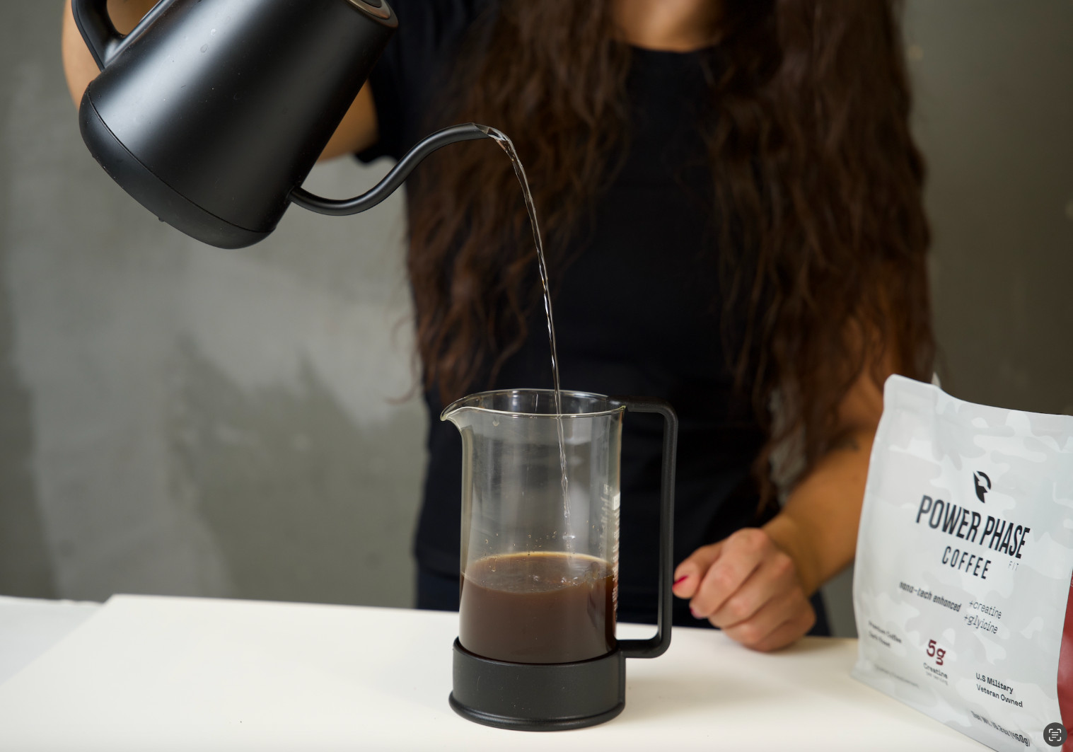 Coffee with Creatine , for Strength, Muscle, and Focus. 5g of Creatine per Cup