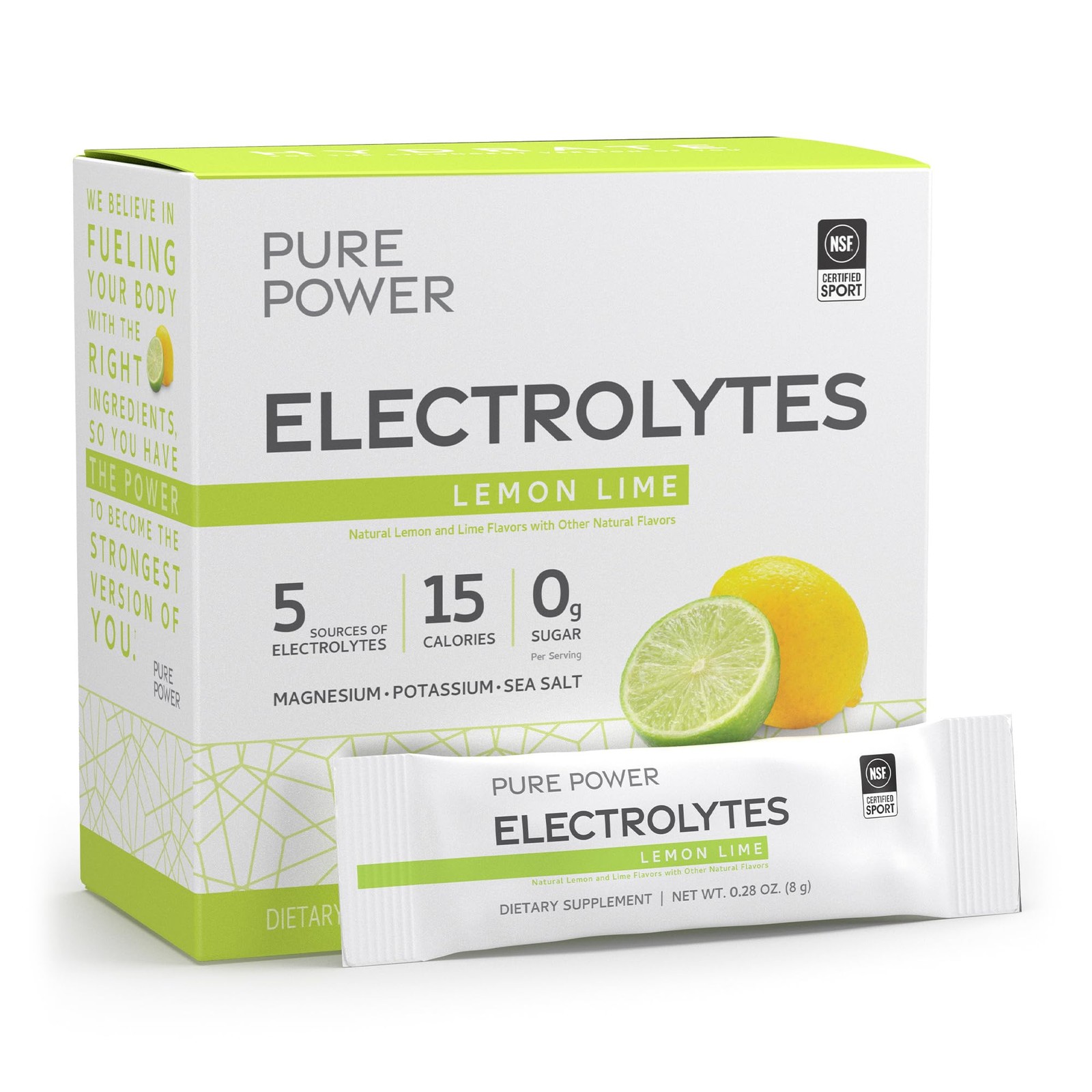 Dr. Mercola Pure Power Electrolytes – Supports Hydration Muscle Function –