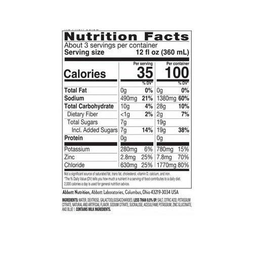 Pedialyte Advanced Care Berry Frost 33.8 Oz By Pedialyte