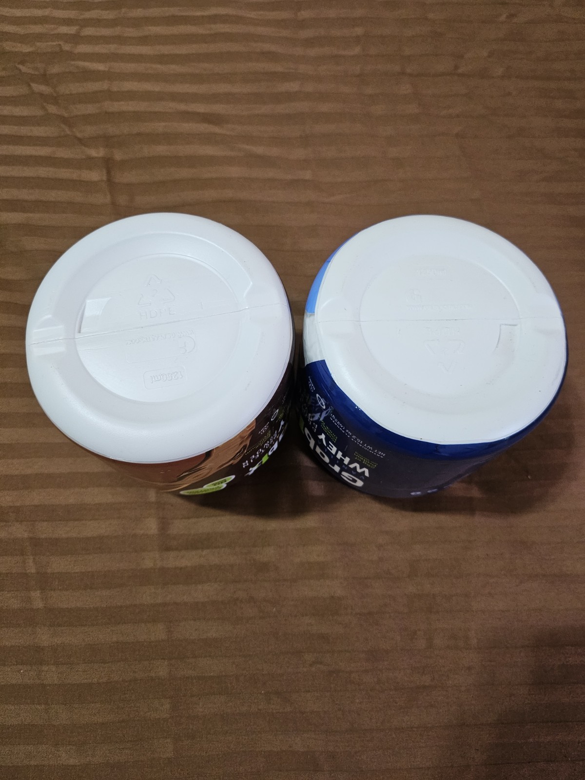 Grab1 Chocolate Whey Protein Powder & Grab1 Vanilla Whey Protein Powder 2-15.2oz