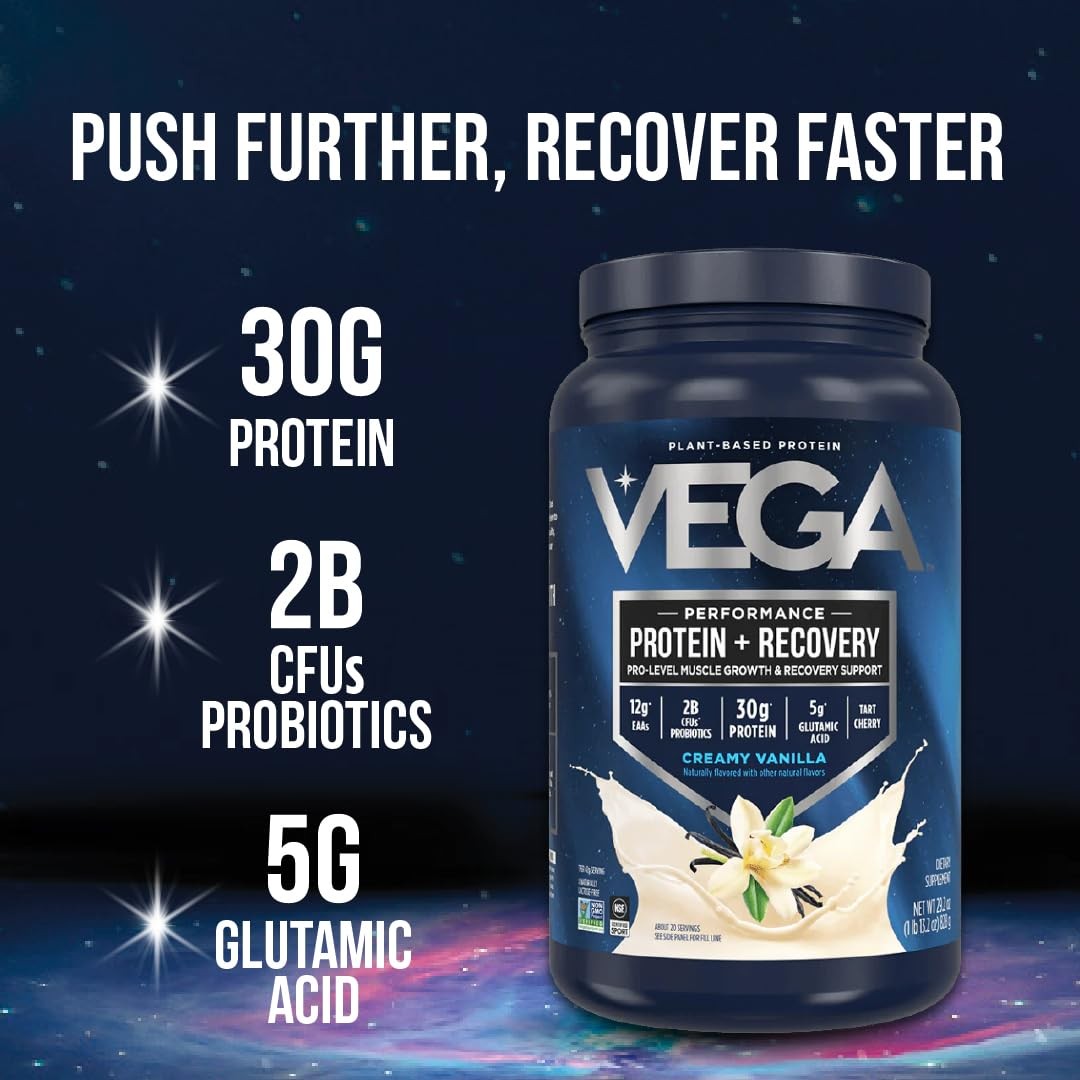 Vega Sport Chocolate Protein Powder 30G Protein Vegan Gluten Free 4Lb Tub