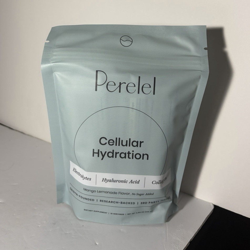 Perelel Hydration Electrolytes Powder Hyaluronic Acid Mango Lemonade Non-GMO
