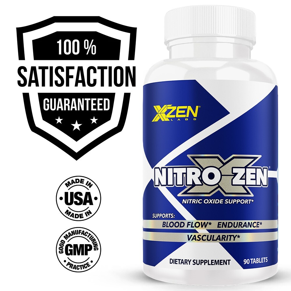 Nitroxzen Boost Nitric Oxide – Circulation & Endurance Support Supplement 90 Tab