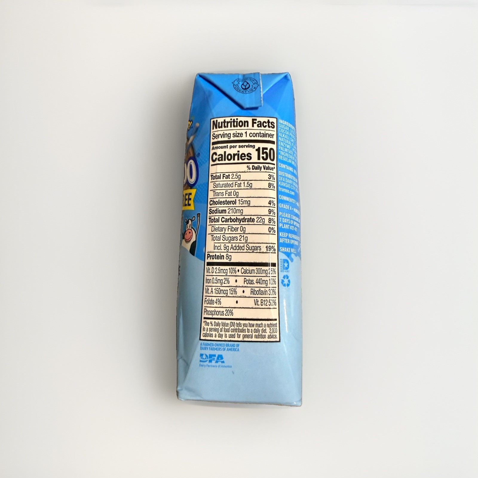 TruMoo Lactose Free Chocolate 1% Low-Fat Milk UHT 8 Fl Oz 6-Pack (48 Fl Oz Total