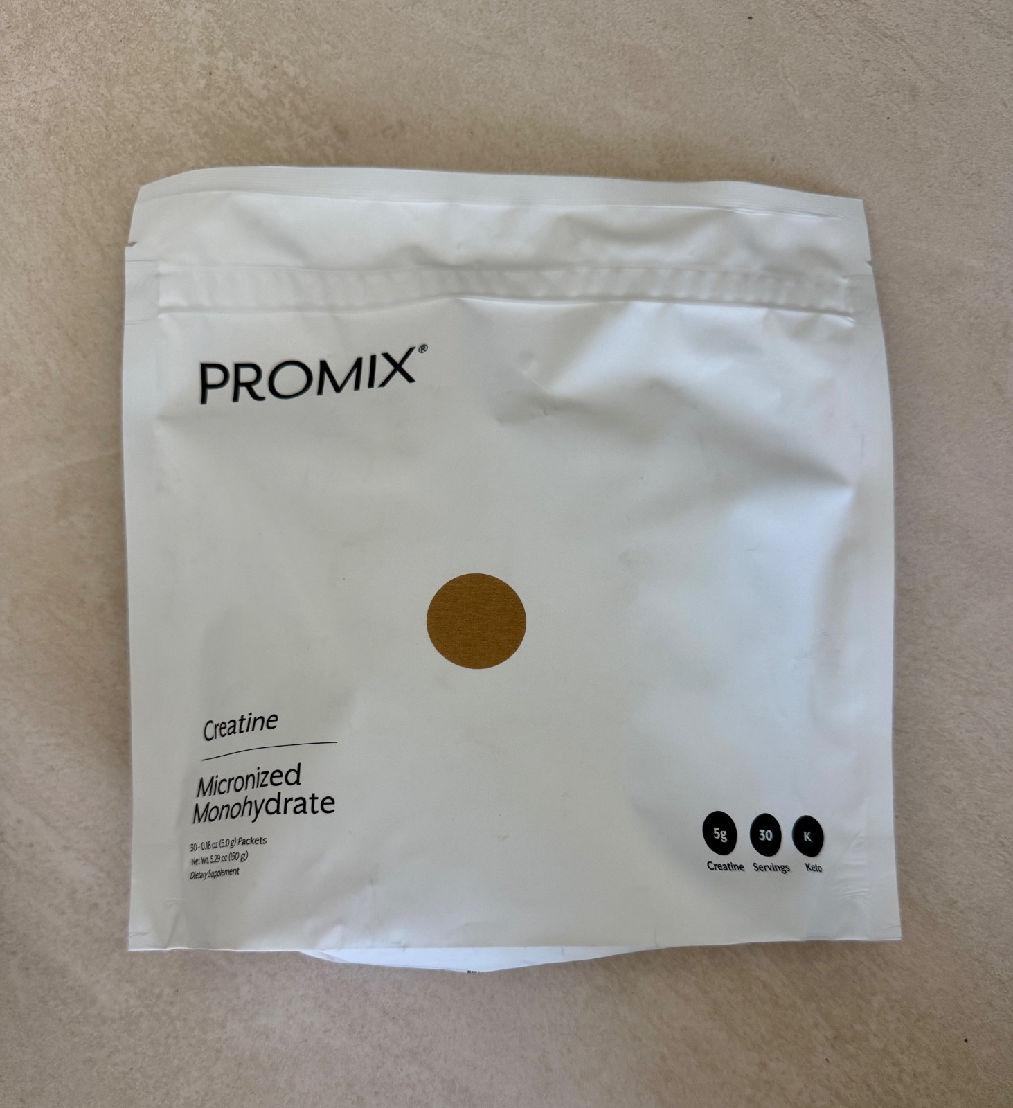 Promix Creatine Micronized Monohydrate – 5g Creatine | 30 packets I Exp 4/27