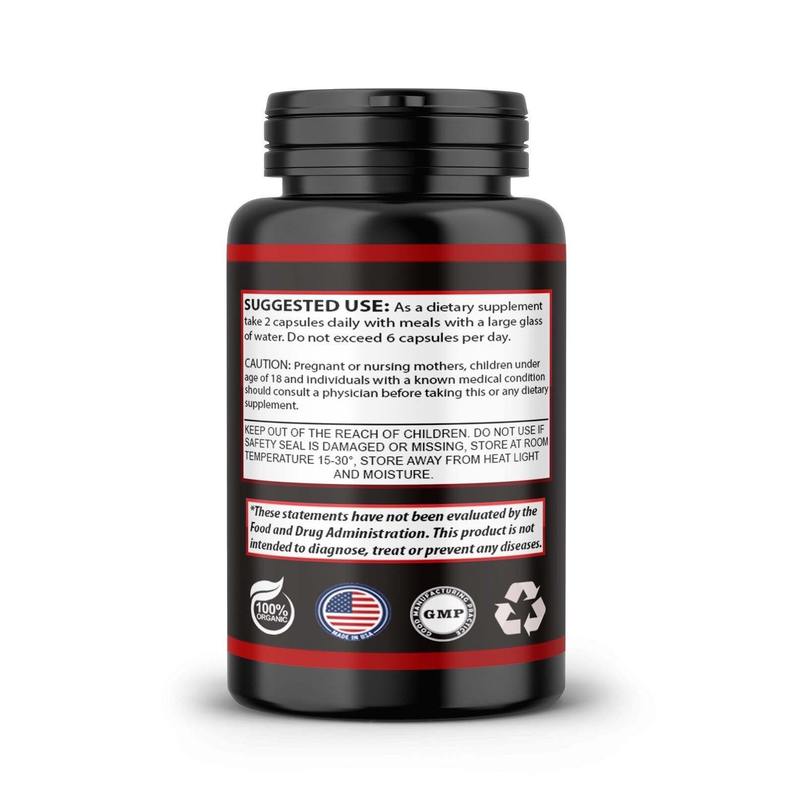 TURKESTERONE 1200mg AKA Ajuga Turkestanica Standardized to 10% 60 Caps By SMS