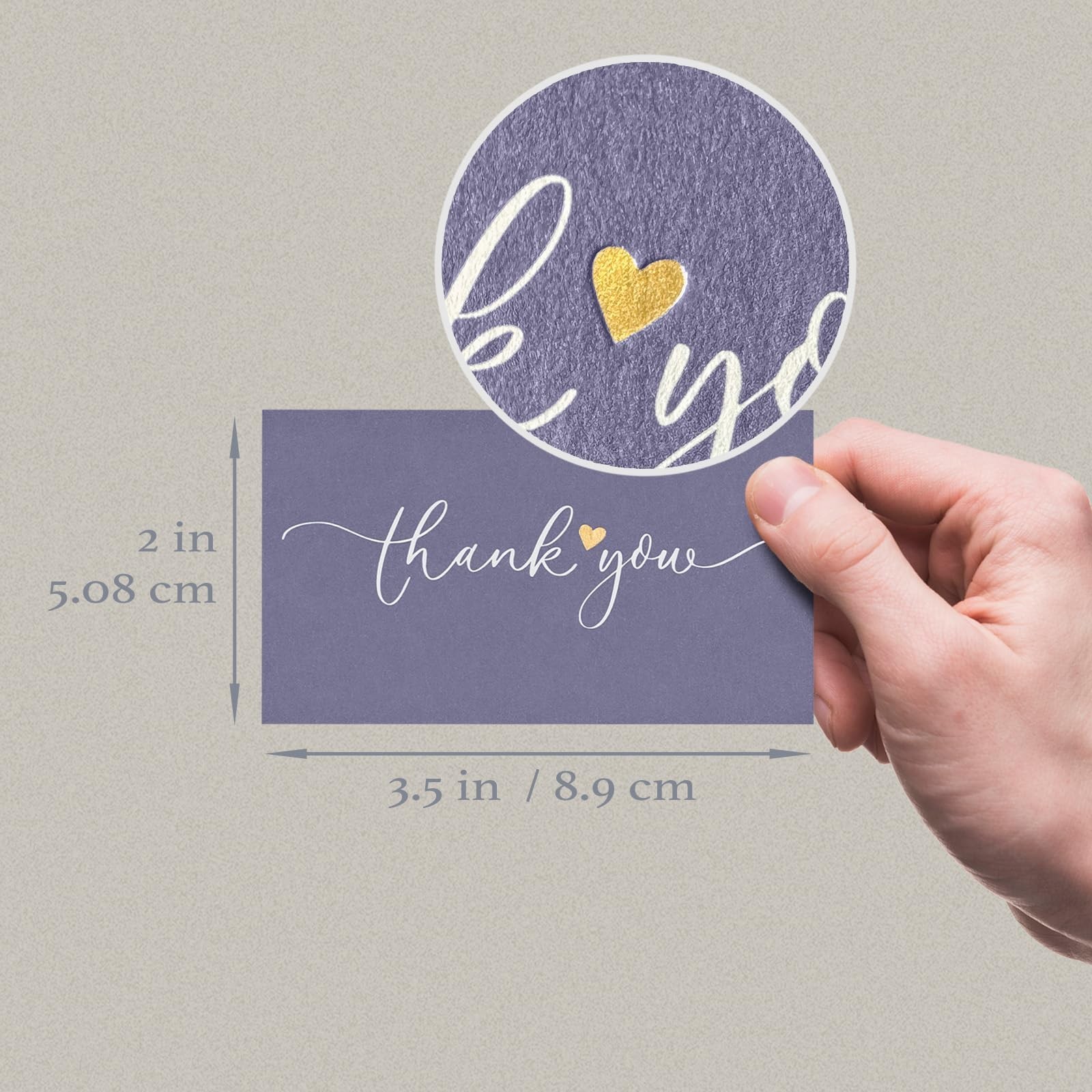 Prims & Flourish Small Thank You Cards Bulk, 100-Pack Mini Thank You For Your…