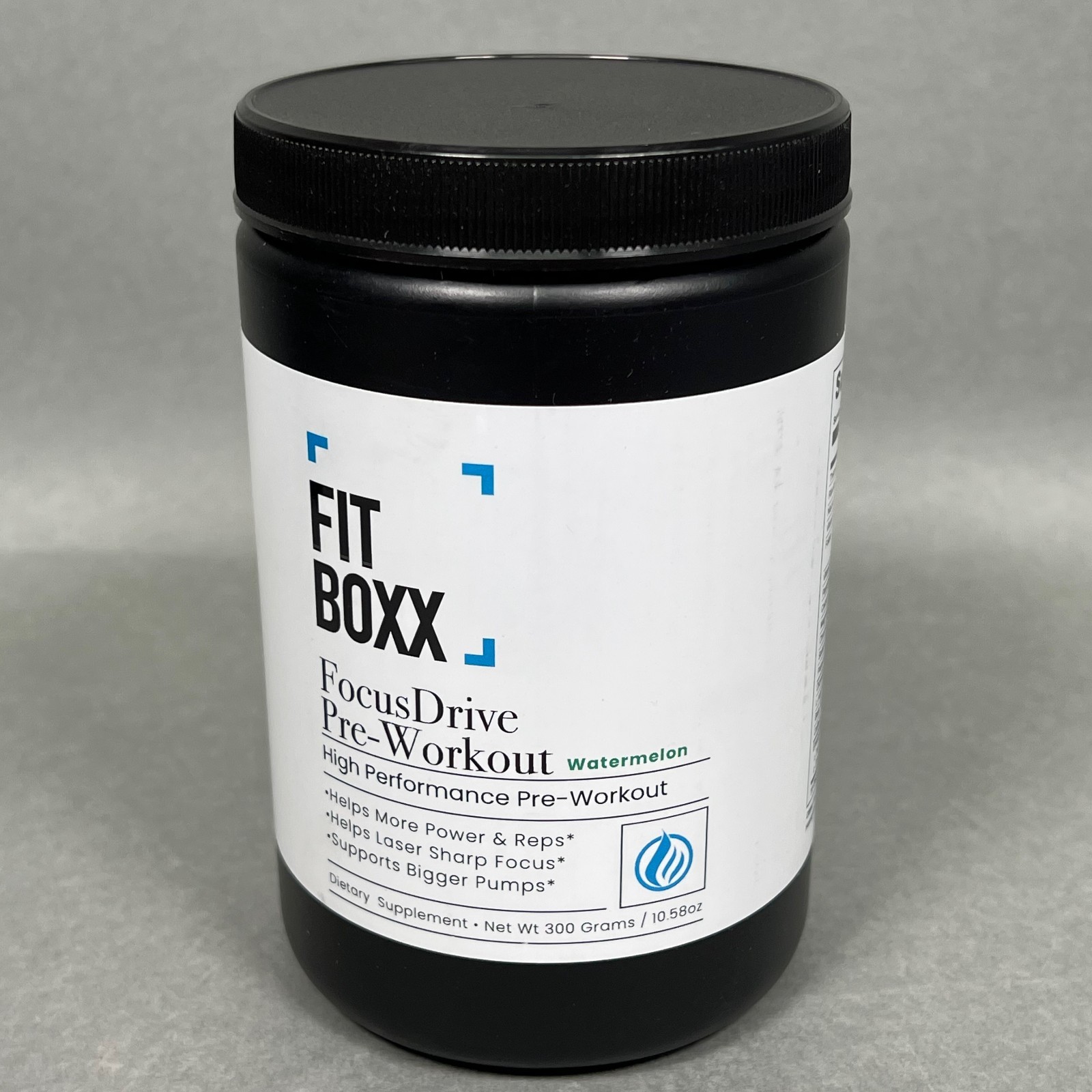 Fit Boxx FocusDrive Pre-Workout High Performance WATERMELON Focus Reps 06/2027
