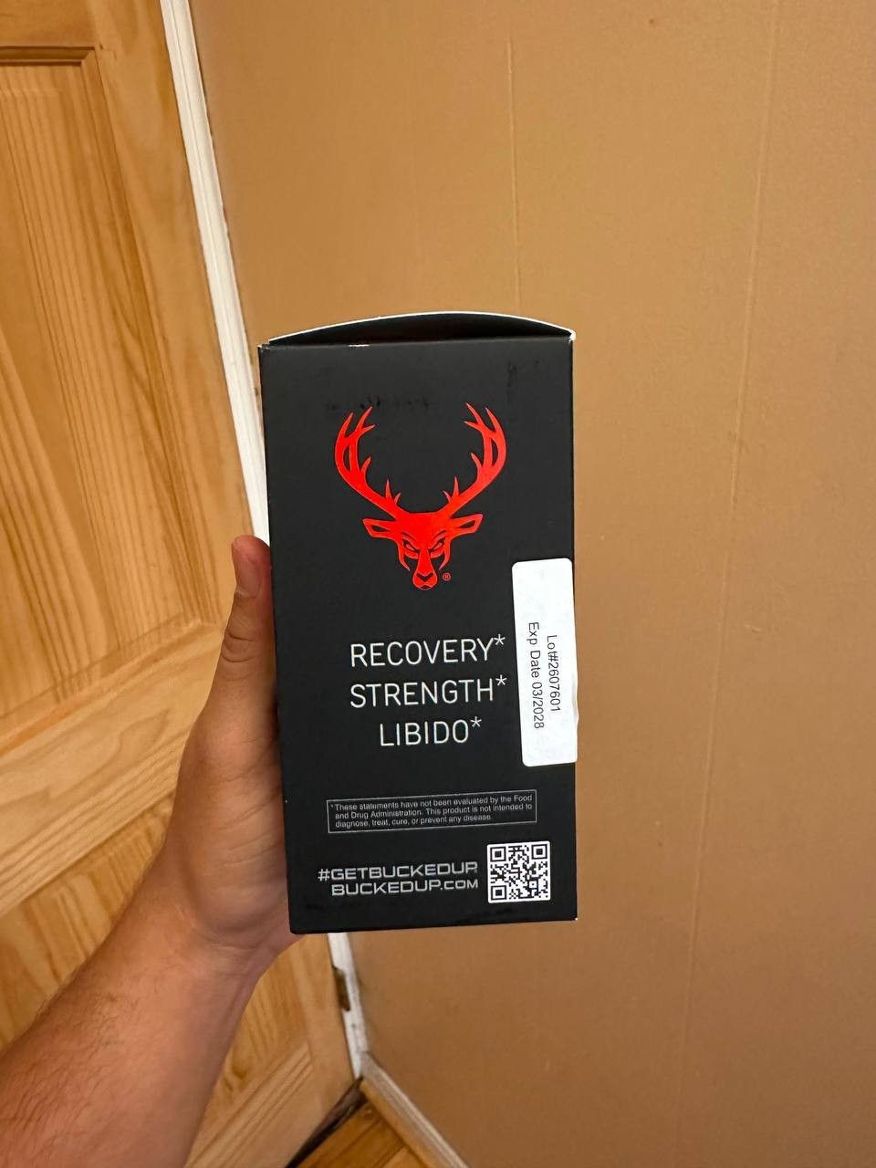 BUCKED UP Deer Antler Velvet Spray IGF-1 -EXP 03/2028