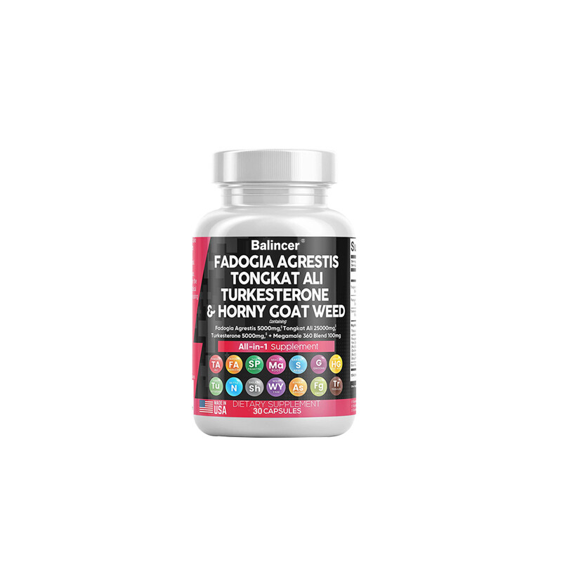 Turkesterone Nourish Kidneys Improve Male Function Enhance Immunity 30-120 Pills