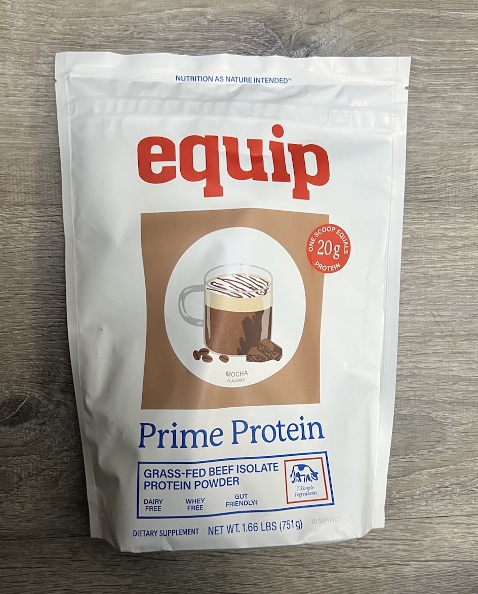 Foods Prime Protein Powder | Clean, Grass Fed Beef Protein Powder Mocha