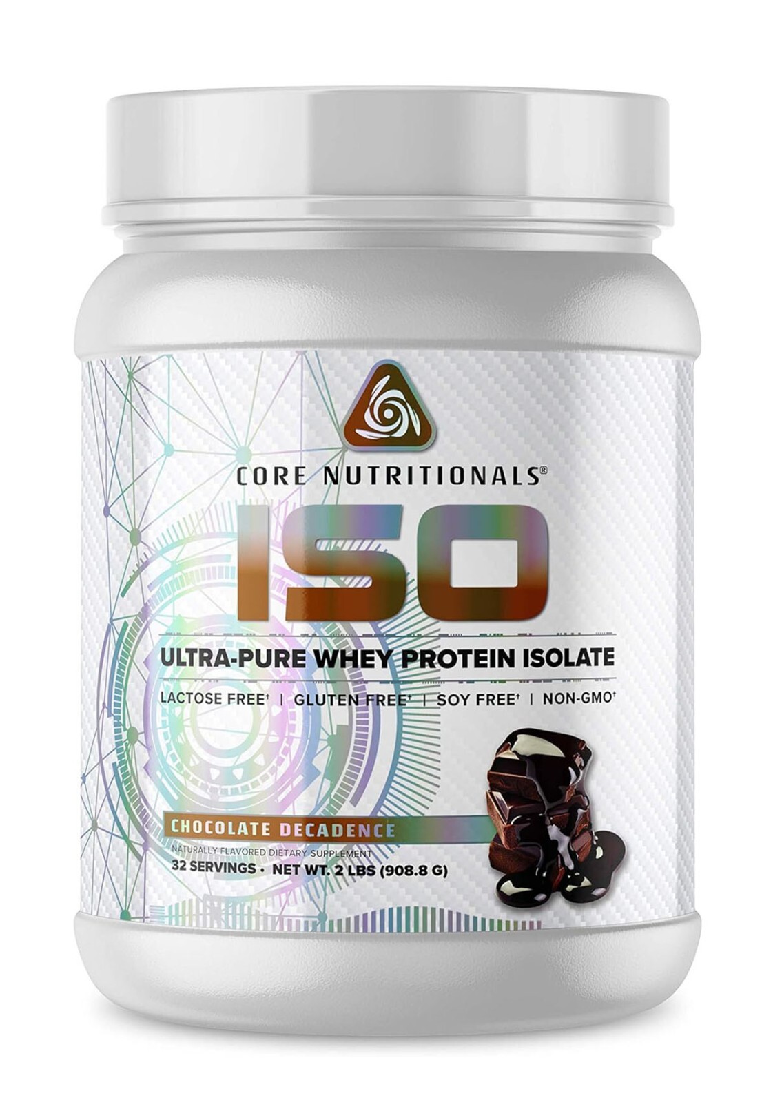 Core Nutritionals ISO Ultra-Pure Isolate Whey Protein 2lb – Chocolate Decadence