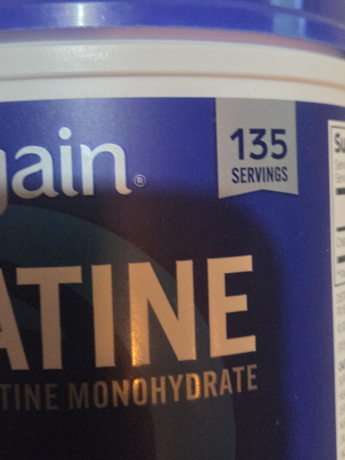 New Orgain Creatine Monohydrate Muscle Brain Unflavored 135 Serving 23.8 Oz