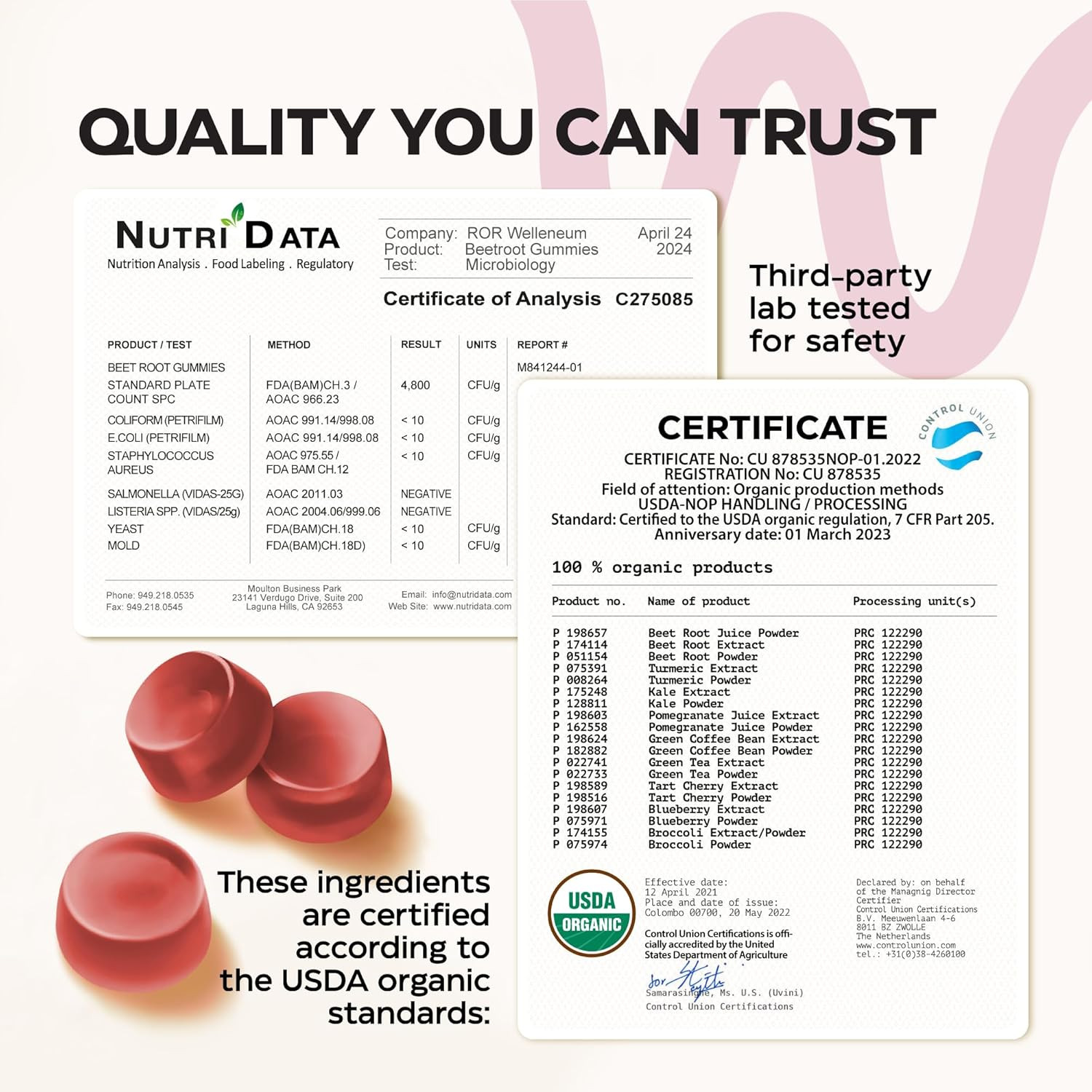 Beet Root Chews with Pomegranate – Nitric Oxide Gummies for Heart Health