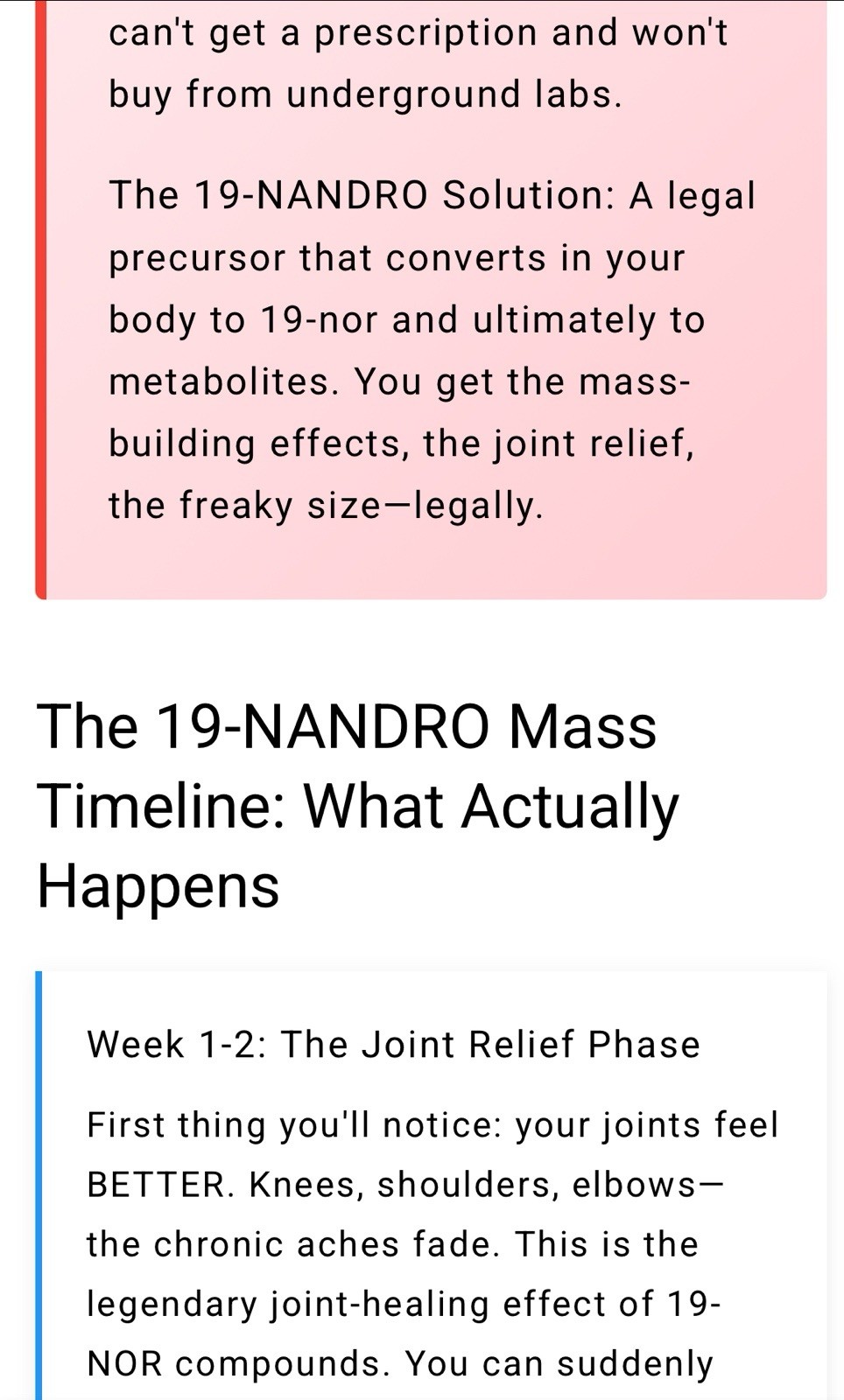 19 Nandro 2 Step Precursor 2 Deca DHEA 4 Size/Strength By Vintage Muscle 💪🏛️🧪