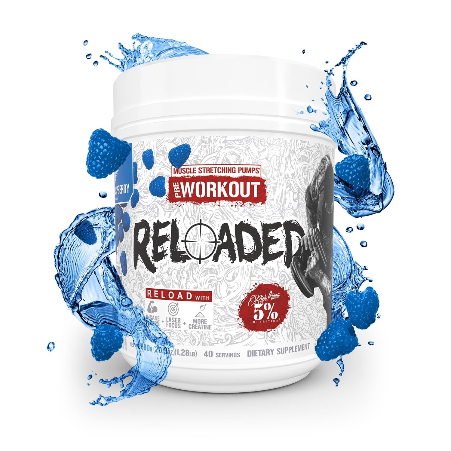 High-Stim Pre-Workout Powder | Ultra Energy, Focus, Pumps & Endurance | Citrulli