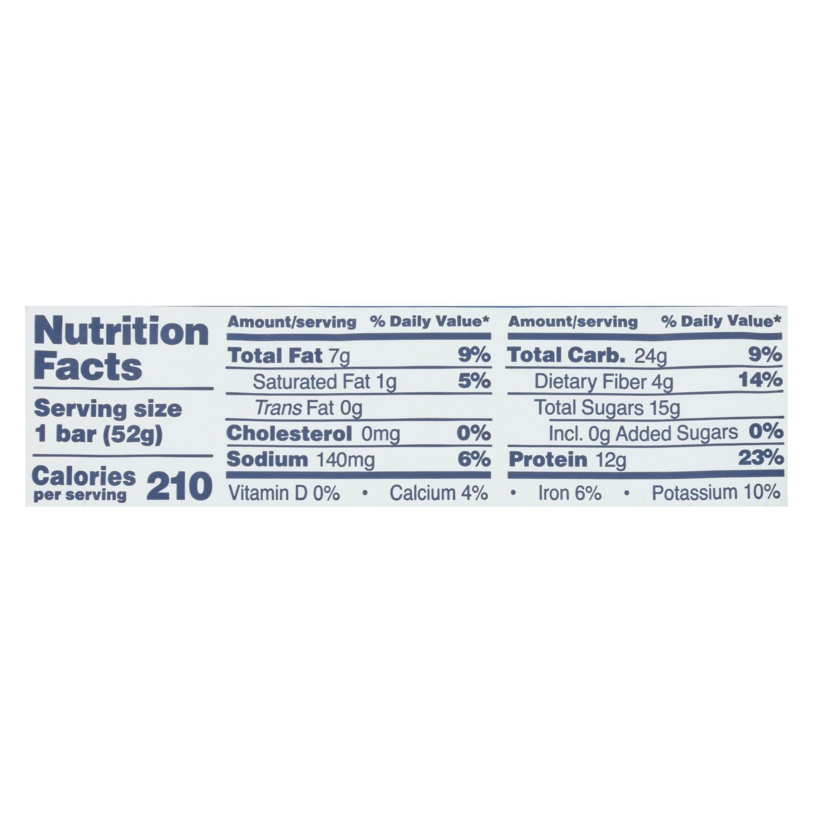 RXBAR Protein Bar 12g Protein Blueberry – 1.83 oz (Pack of 12)