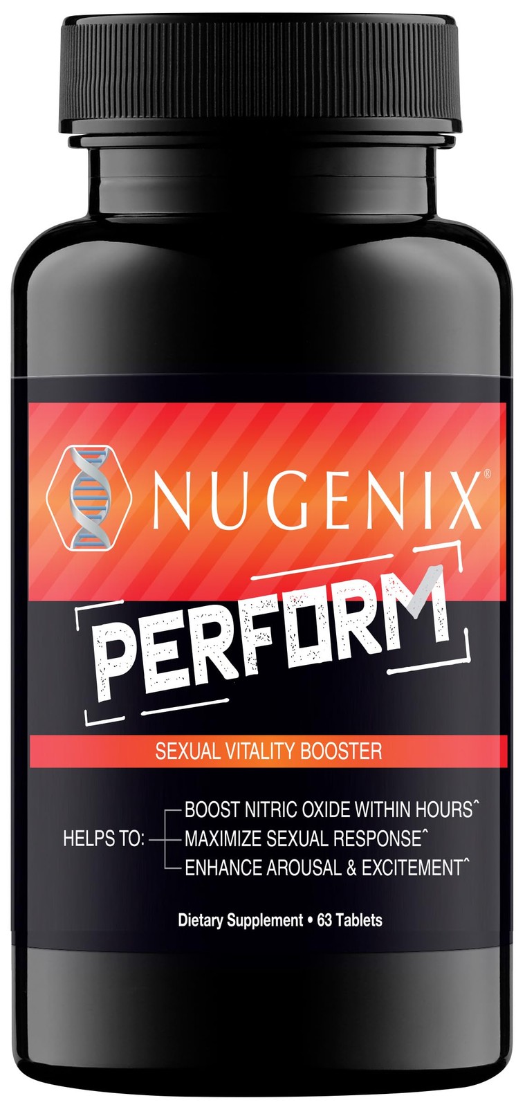 Nugenix Perform, Nitric Oxide and Vitality Booster for 63 Count (Pack of 1)