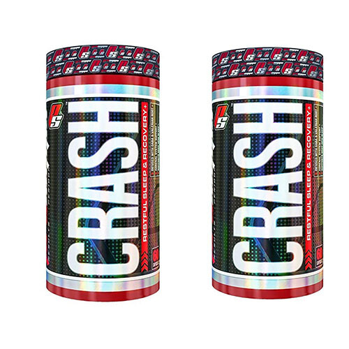 Crash Restful Sleep & Recovery – Supports Deep Rem Sleep (60 Capsules) – 2 PACK!