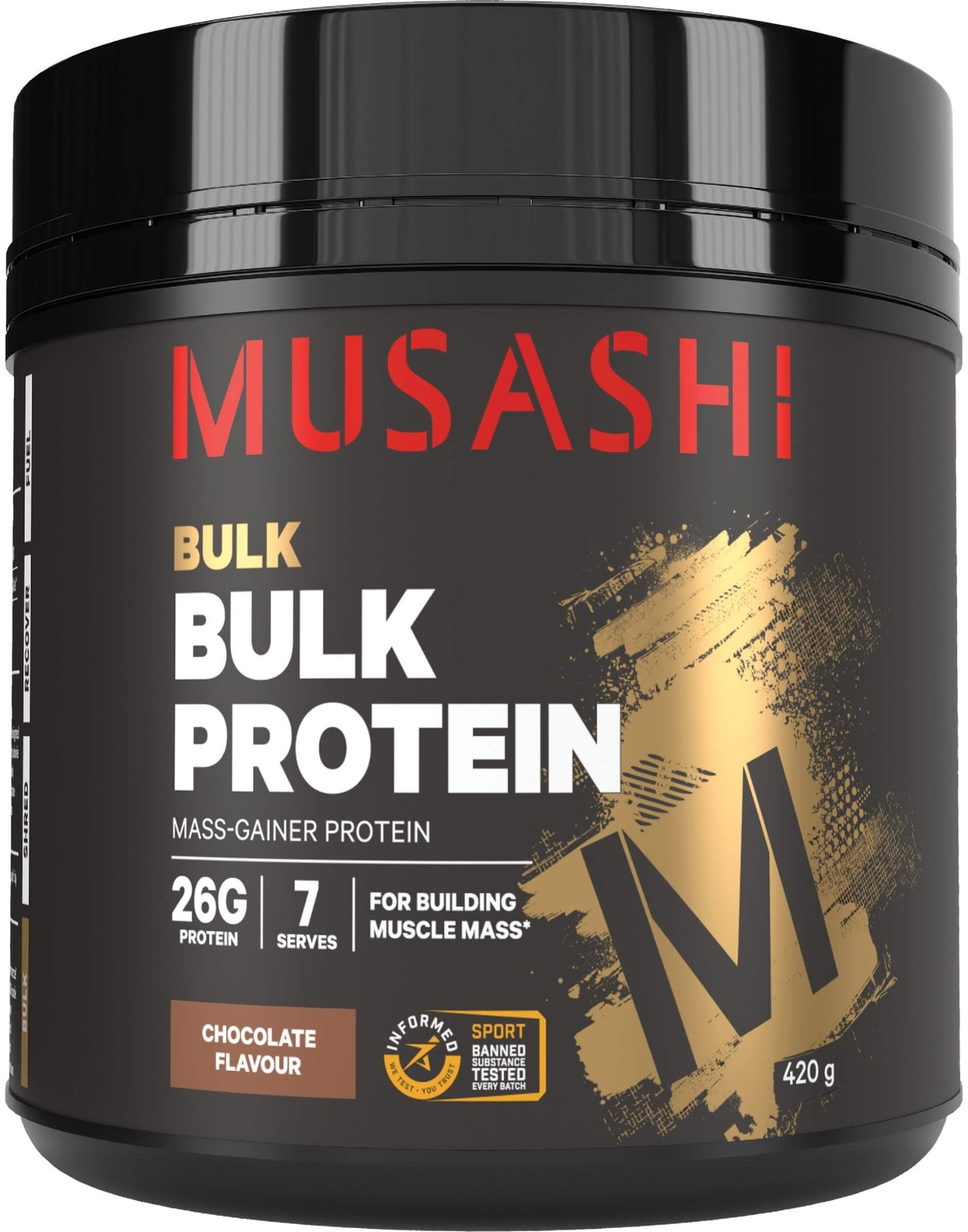 Musashi Bulk Protein Chocolate 420g