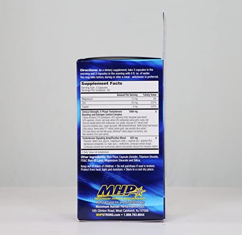 MHP T-Bomb 3xtreme Clinically Tested, 168 Count (Pack of 1), White