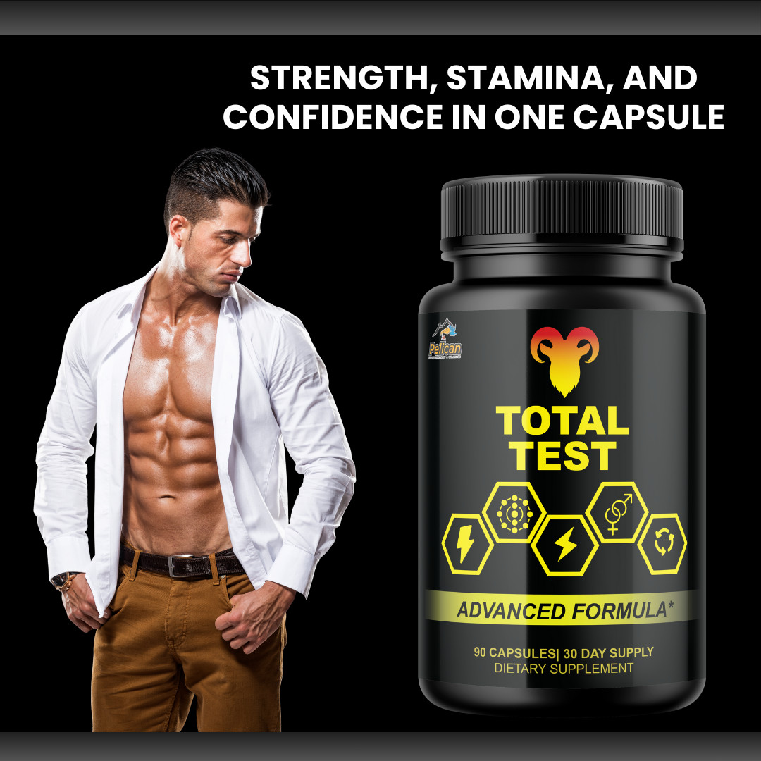 Total Test- Bodybuilding & Men’s Health Support- 12 Bottles- 1080 Capsules